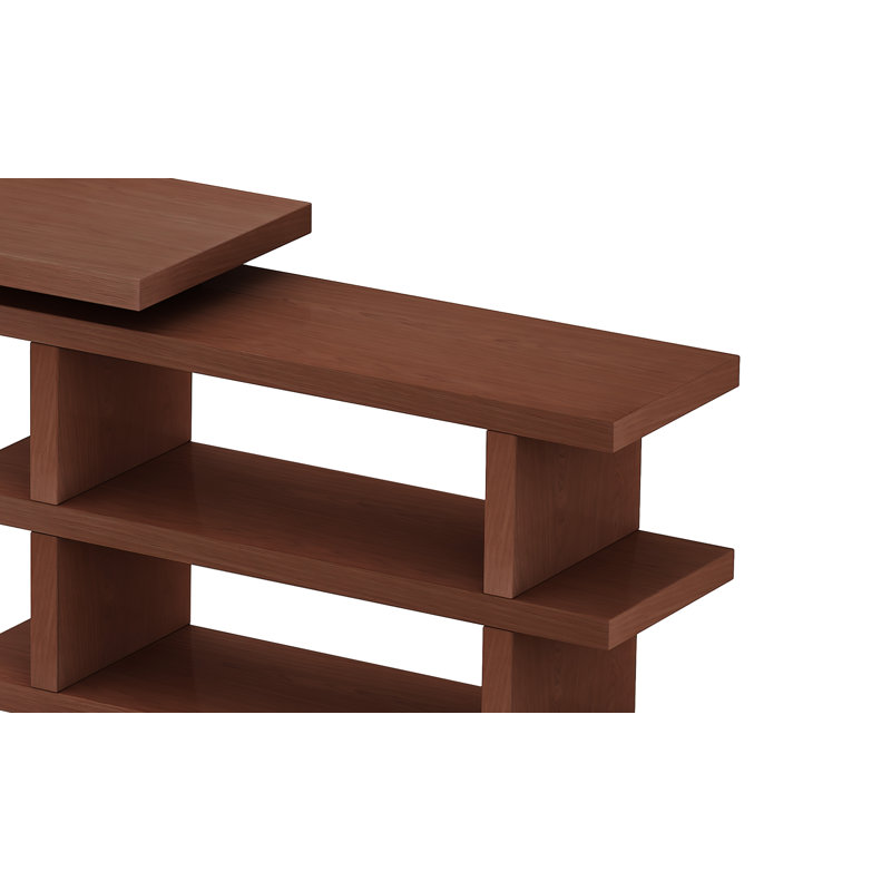 Bureau contemporain en L Marii avec rotation de 180 po