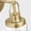 Anders Bathroom Bedroom Wall Fixture With Clear Shade-1306677845-1306677870-1306677871
