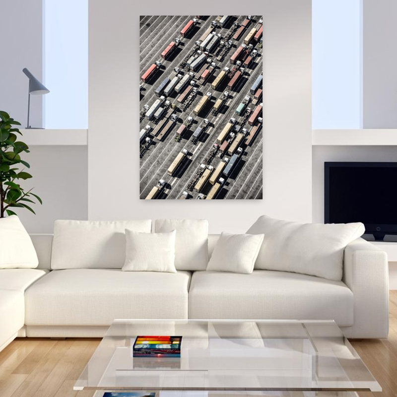 Art contemporain Art contemporain, H 48 po x l 32 po