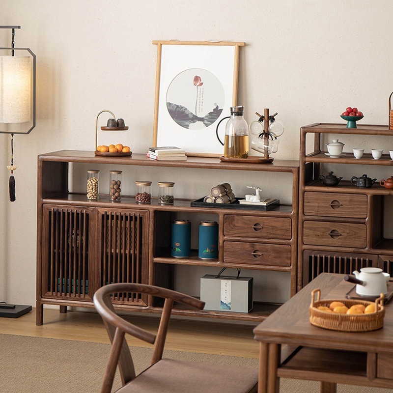 Nouvelle armoire d'appoint d'inspiration zen chinois