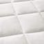 Overfilled Plush Hypoallergenic Down Alternative Waterproof Mattress Pad-715563922