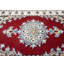 Tapis oriental classique en laine noué à la main 1 pi 3 po x 1 pi 11 po
