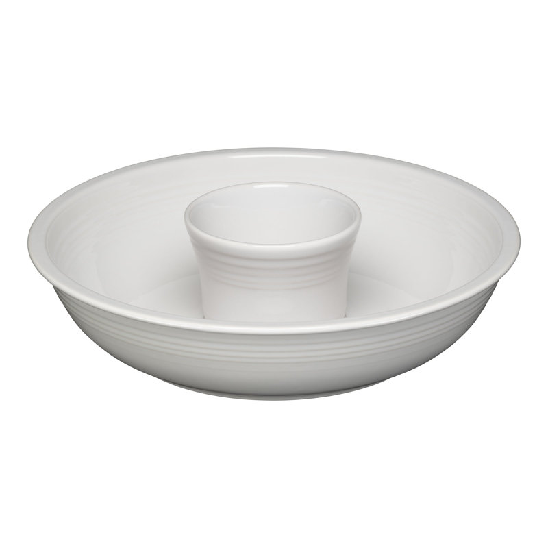 Fiesta Chip and Dip, Blanc