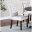Chaises de salle à manger Bone White