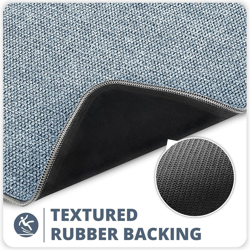2-pack Ultra Thin Non-slip Bath Mats