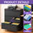 35.4'' W x 40.4'' H 3‑Drawer Lateral Metal File Cabinet with Lock, Lockable Horizontal Steel Filing Cabinet with Full Extension Drawers for Letter A4 Files, Black for Home & Office-1694691169