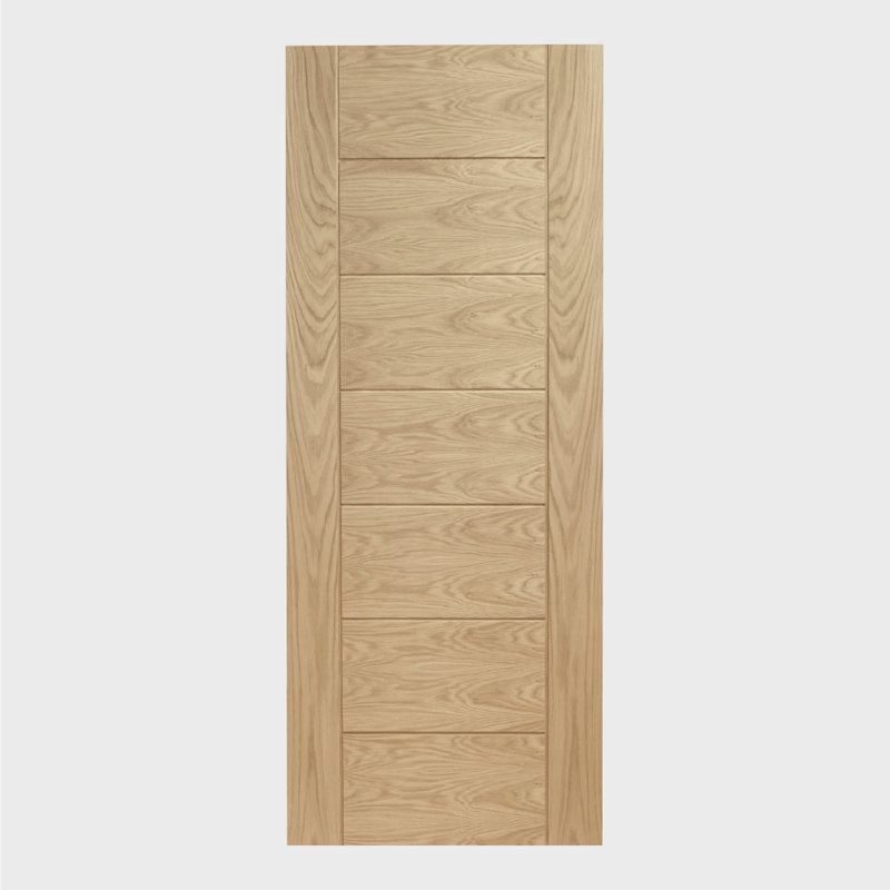 Internal Oak Essential Palermo, 198.1cm H x 83.8cm W x 3.5cm D
