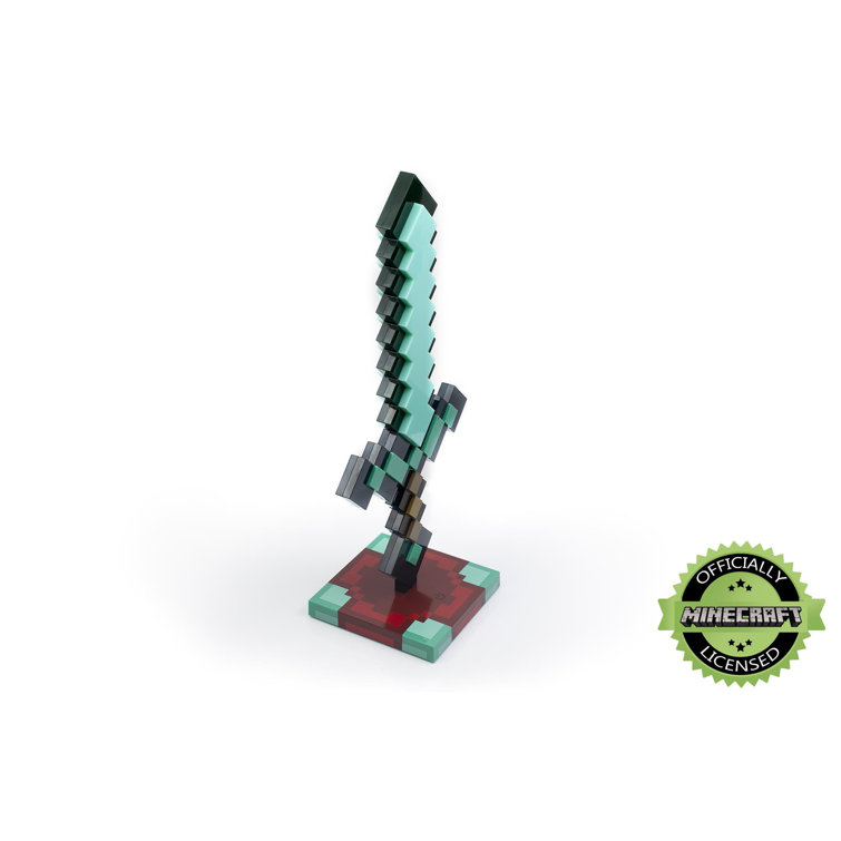 Minecraft 3D Diamond Sword Desk Lamp – Ukonic