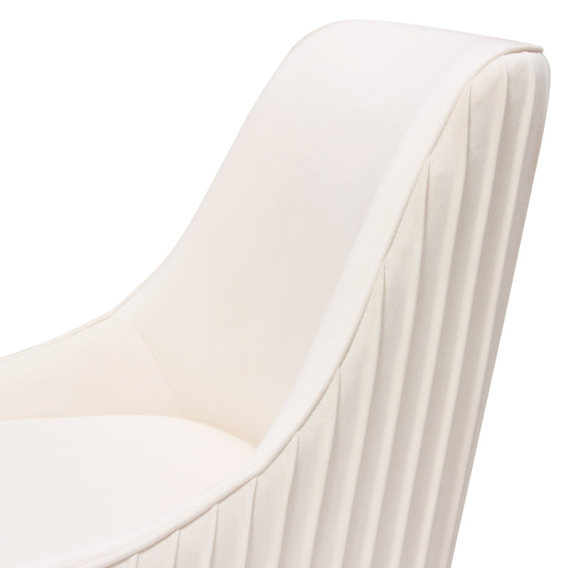 Chaise parsons Dunwich Niobrara, Crème, crème