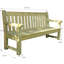 Lexi Solid Wood Pine Outdoor Bench-1010701910-1010701896