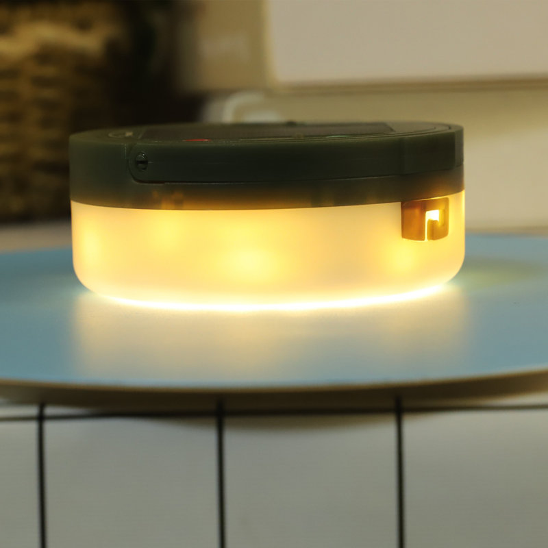 32.8 Ft 100 Warm Leds, 8 Modes With Power Bank & Solar Charging, Waterproof For Camping, Emergencies, Off-Grid