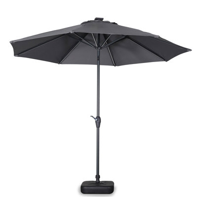 Arnell 290cm Lighted Market Parasol
