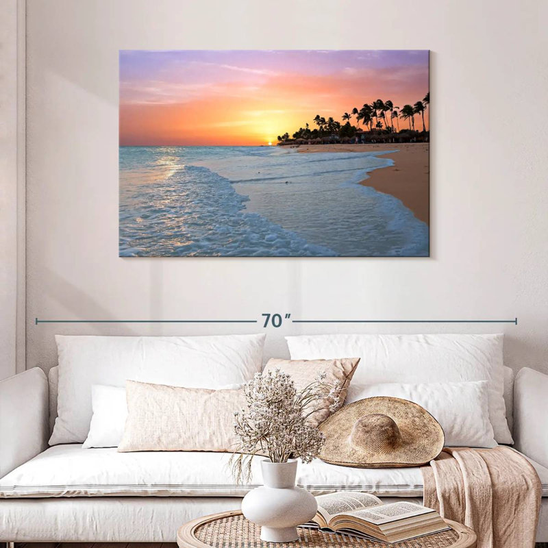 Gillard Druif Gillard coucher de soleil, H 30 po x l 45 po