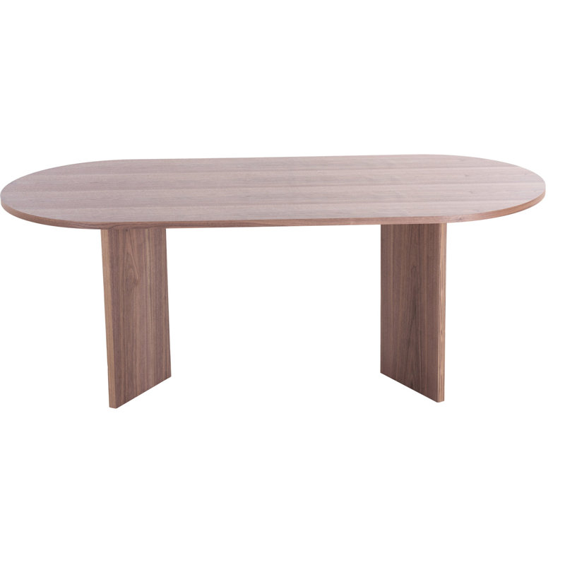 Console Mid-Century moderne en noyer