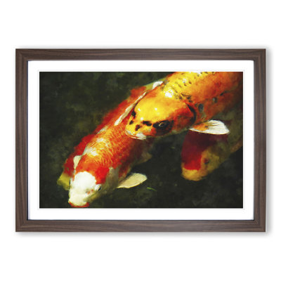 Koi Fish - Picture Frame Painting