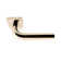 Alpine Lever 03 Passage Set with Square Rose