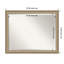 Miroir d'appoint mural en plastique Jonnie-740469496-740469499