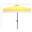 Parasol de marché carré 7,5 pi Keesee-2017056495