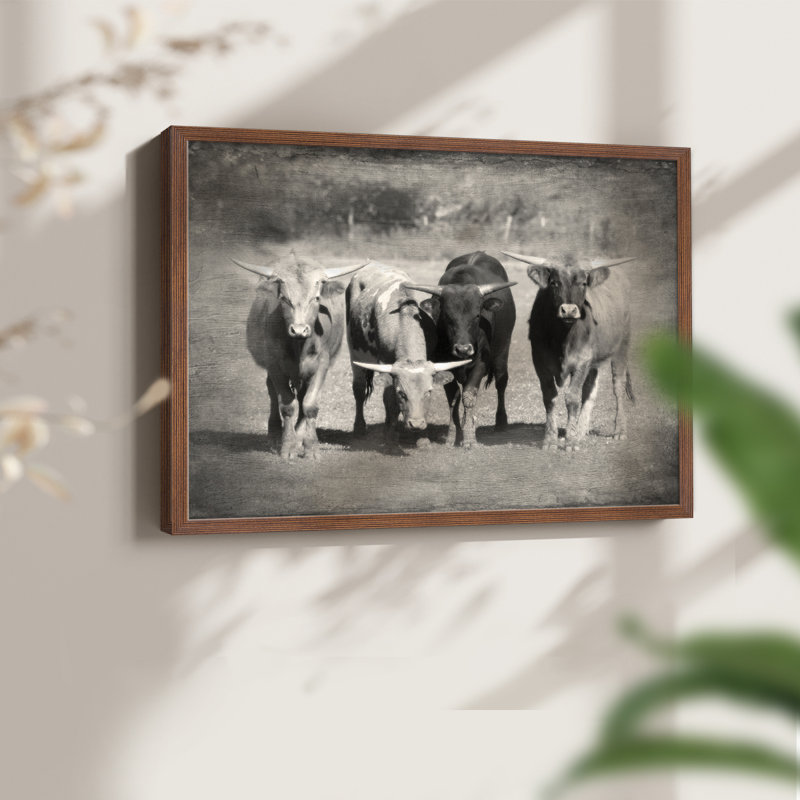 Home Sweet Home - Impression encadrée - Restickable, H 8 po x l 10 po, Noyer