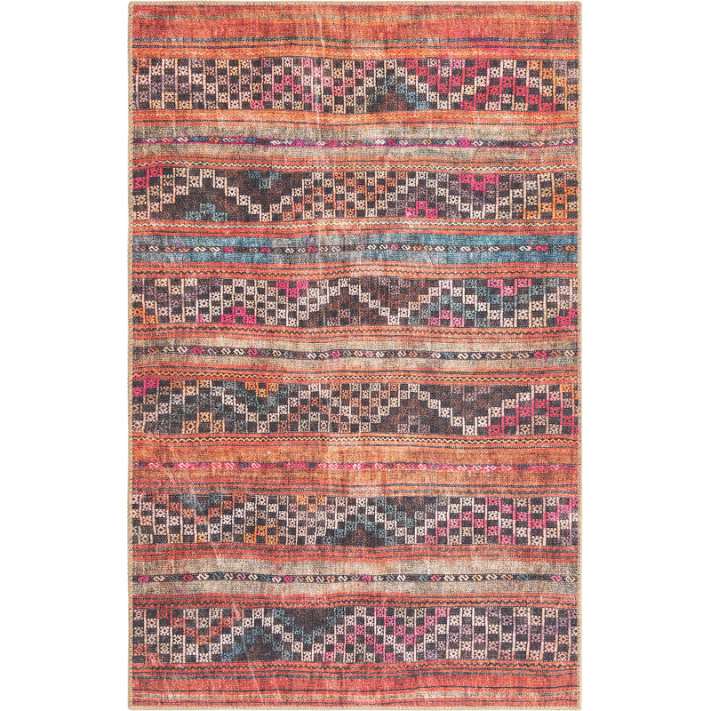 Mauri Chenille Oriental Indoor Rug, Rectangle 3'6" x 5'6"