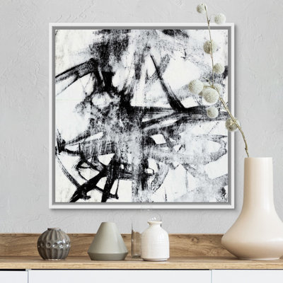 Reproduction d’art « monotype Scribble II » par Jennifer Goldberger