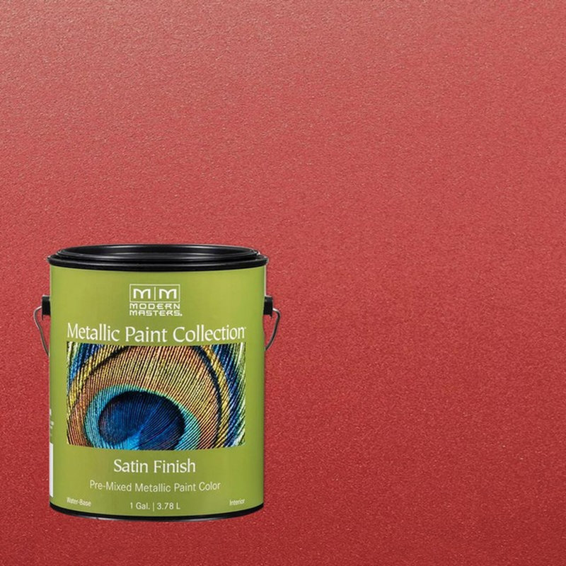 Modern Masters ME513 1Gal Sashay Red Metallic Paint-1PK