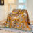 Cotton Blanket - Yarn Dyed Jacquard Tassels-119352447