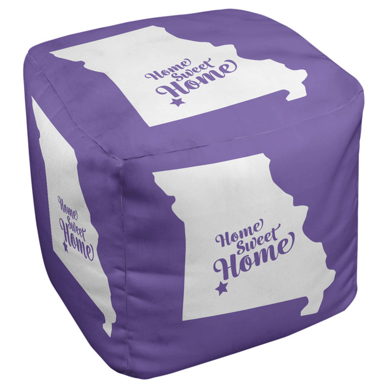 Repose-pieds à cubes springfield missouri pour la maison, Mauve