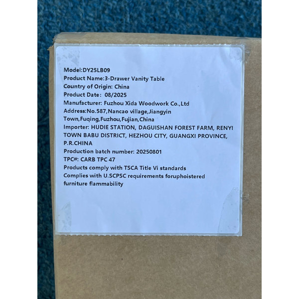 Dimensions du produit