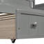 Lit de jour simple en bois avec 2 tiroirs, aucun sommier nécessaire