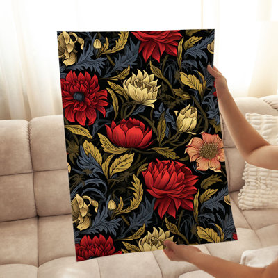 Floral, William Morris, reproduction d'art classique sans cadre