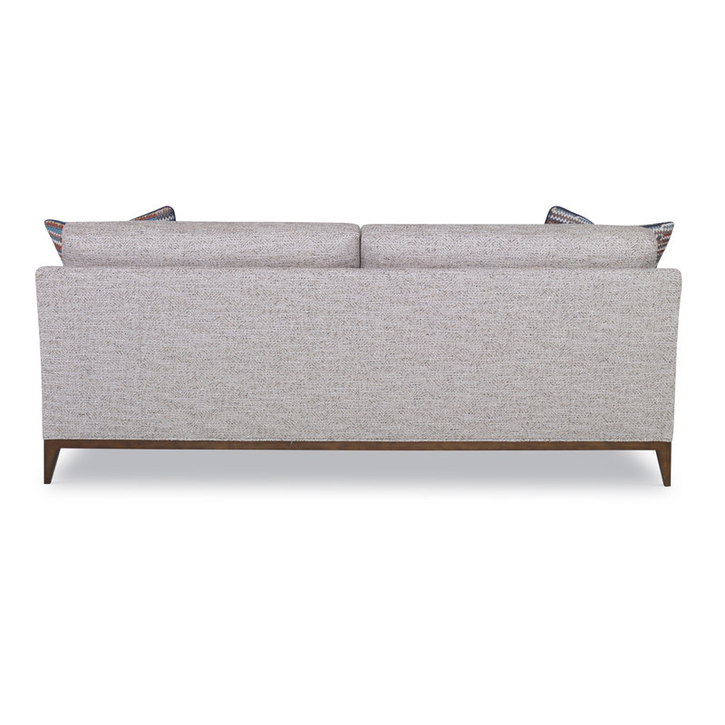Porter Sofa, American Walnut, Elise Linen