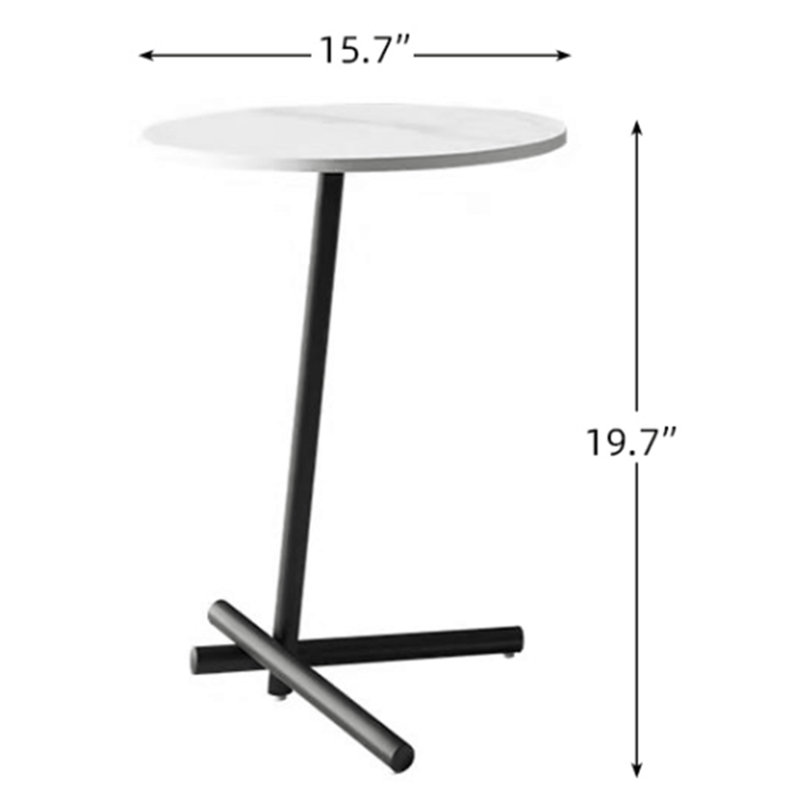 Table basse Tabares, Gris