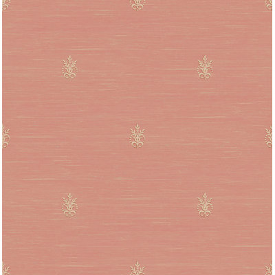 Seabrook Designs Metallic Cream Willow Fleur De Lis Unpasted Wallpaper