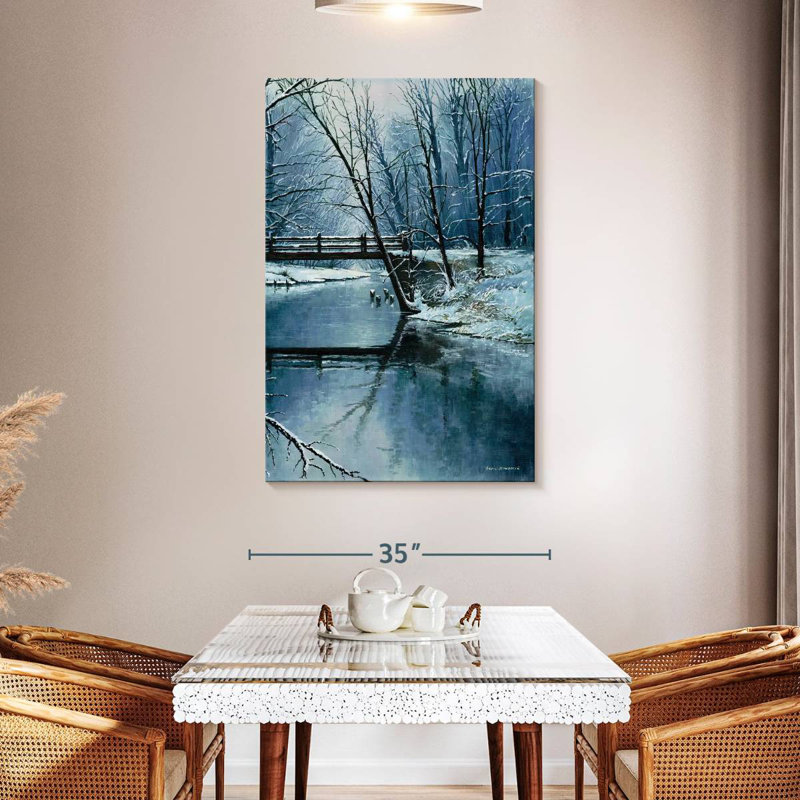 Alvord Winter First Snow, 48" H x 32" W