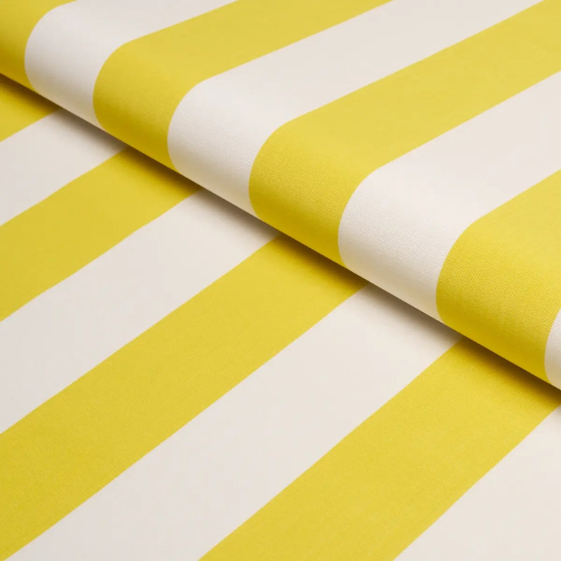 Andy Stripe Fabric, Yellow