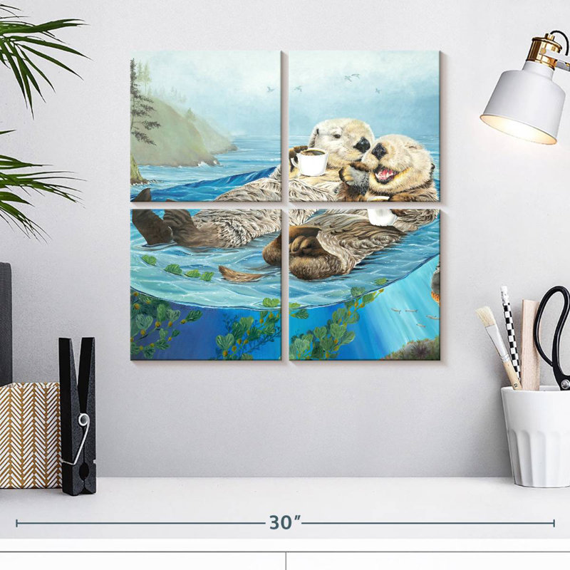 Brampt We Have Each Otter, 18'' H x 18'' W