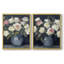 Série FLORAL DCxx - Impression encadrée de qualité supérieure - prête à être accrochée - aucun clou requis - aucun clou requis-963848267-963848269