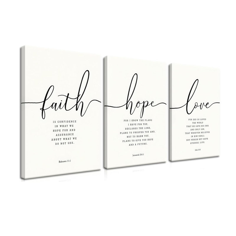 3 Piece Wrapped Canvas Print