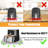 2PCS Heat Resistant Mat For Air Fryer,Deep Fryer,Oven, Hot Pads For Kitchen Counter Heat Protector-109564058-109564056