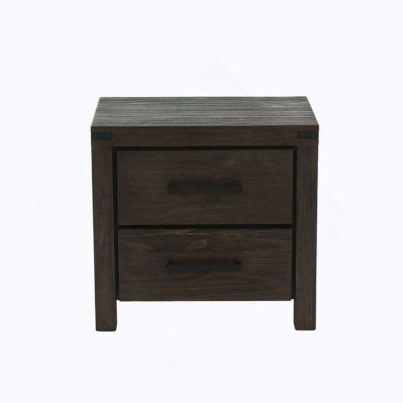Table de chevet 2 tiroirs