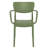 Farrah Stacking Patio Dining Armchair-1401396231