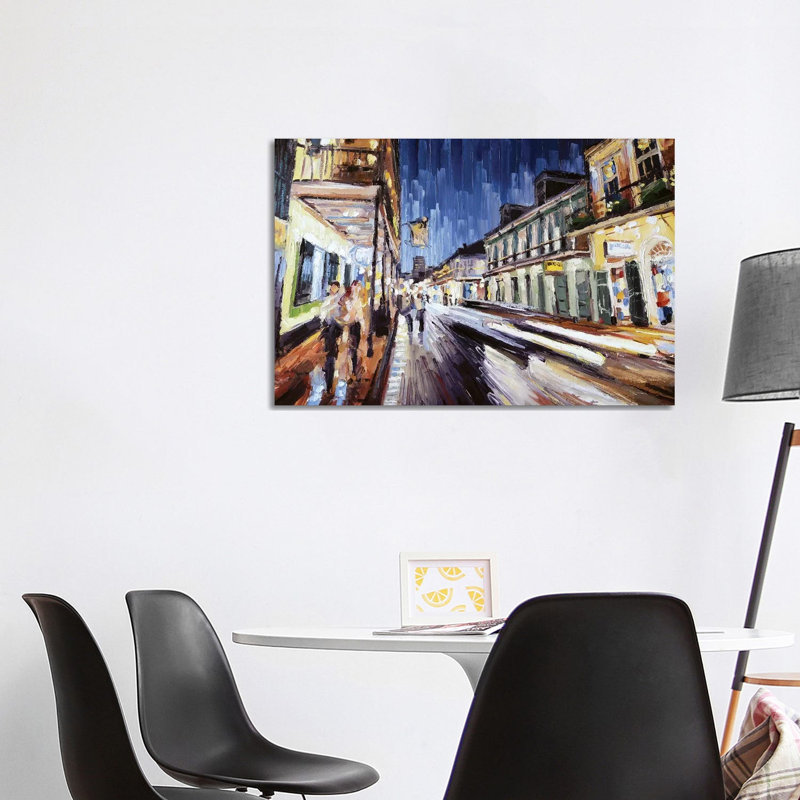 Bourbon And St Peter by Roger Disney - Painting on Canvas, 66.04cm H x 101.6cm W x 3.81cm D, Wrapped Canvas