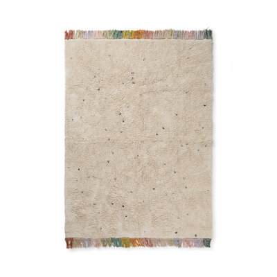 Mom, I Want To Be An Astronaut Hand Tufted Cotton Indoor Rug