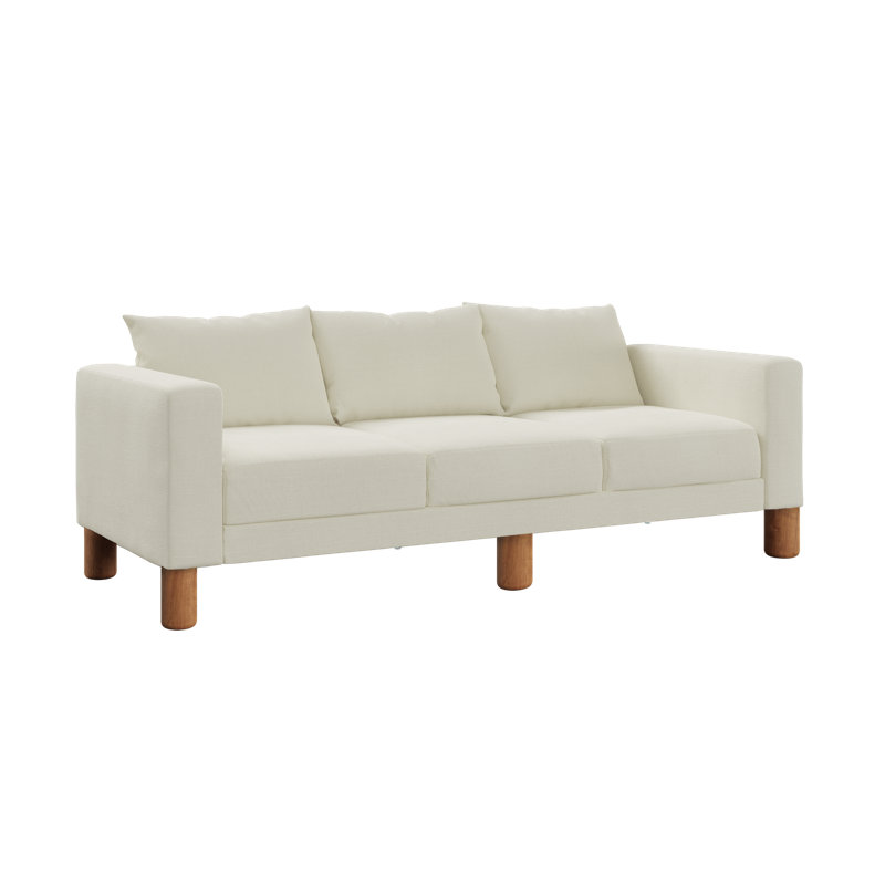 Essential Sofa, Oat Upcycled Poly, Cylinder