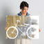 «Gilded Bicycle», impression sur toile tendue-257407274-170295235-170295232