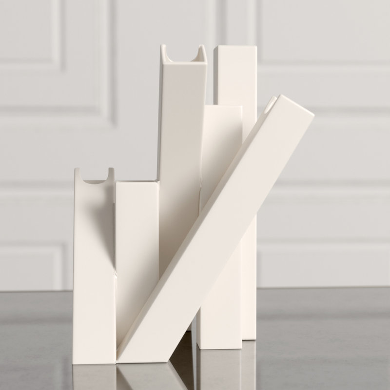 Collage Vase-Matte White, Matte White