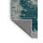 Machine Washable Overdyed Blue Area Rug-1980793856
