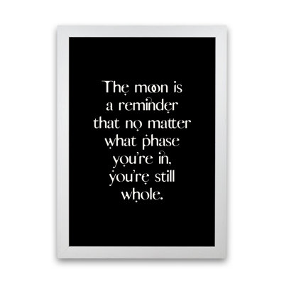 The Moon Is A Reminder by Planeta444 - Print