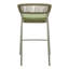 Ensemble de 2 tabourets de bar Skye - vert